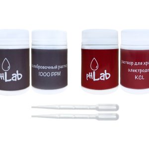 pHLab Набор хранения электродов KCL и калибровочного раствора для TDS-метров