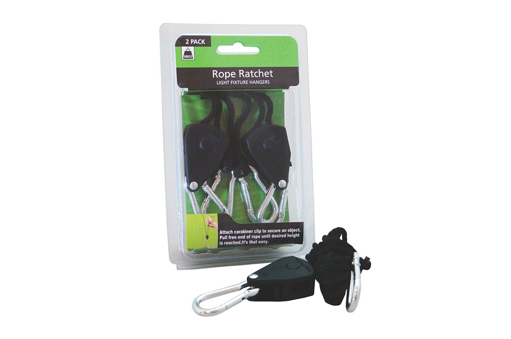 Подвесы Rope Rachet до 68 кг (метал колесо)