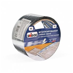 Unibob Скотч металлизированный 48 мм (25 метров)