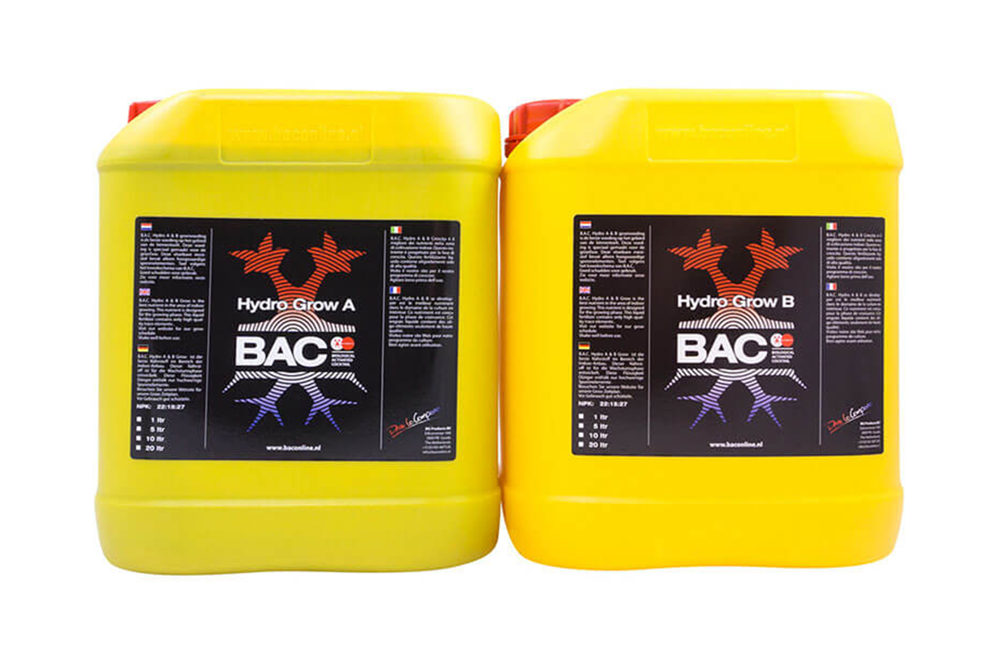 B.A.C. Hydro Grow A+B 5 л