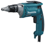 Makita Шуруповерт 570Вт, 0-4000об/м, HEX1/4'', подсветка FS4300