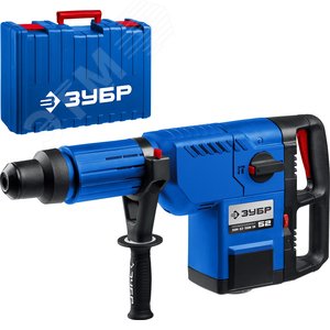 ЗУБР Перфоратор SDS Max 1500 Вт, 52 мм, серия Профессионал ЗПМ-52-1500 ЭК