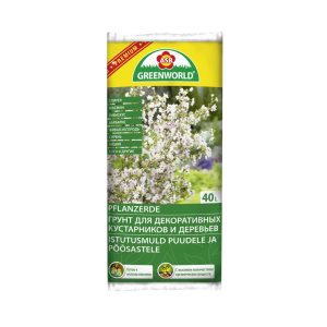 GreenWorld Грунт для декоративных кустарников 40 л