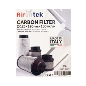 Airontek Carbon Filter Italy d125 150 m3